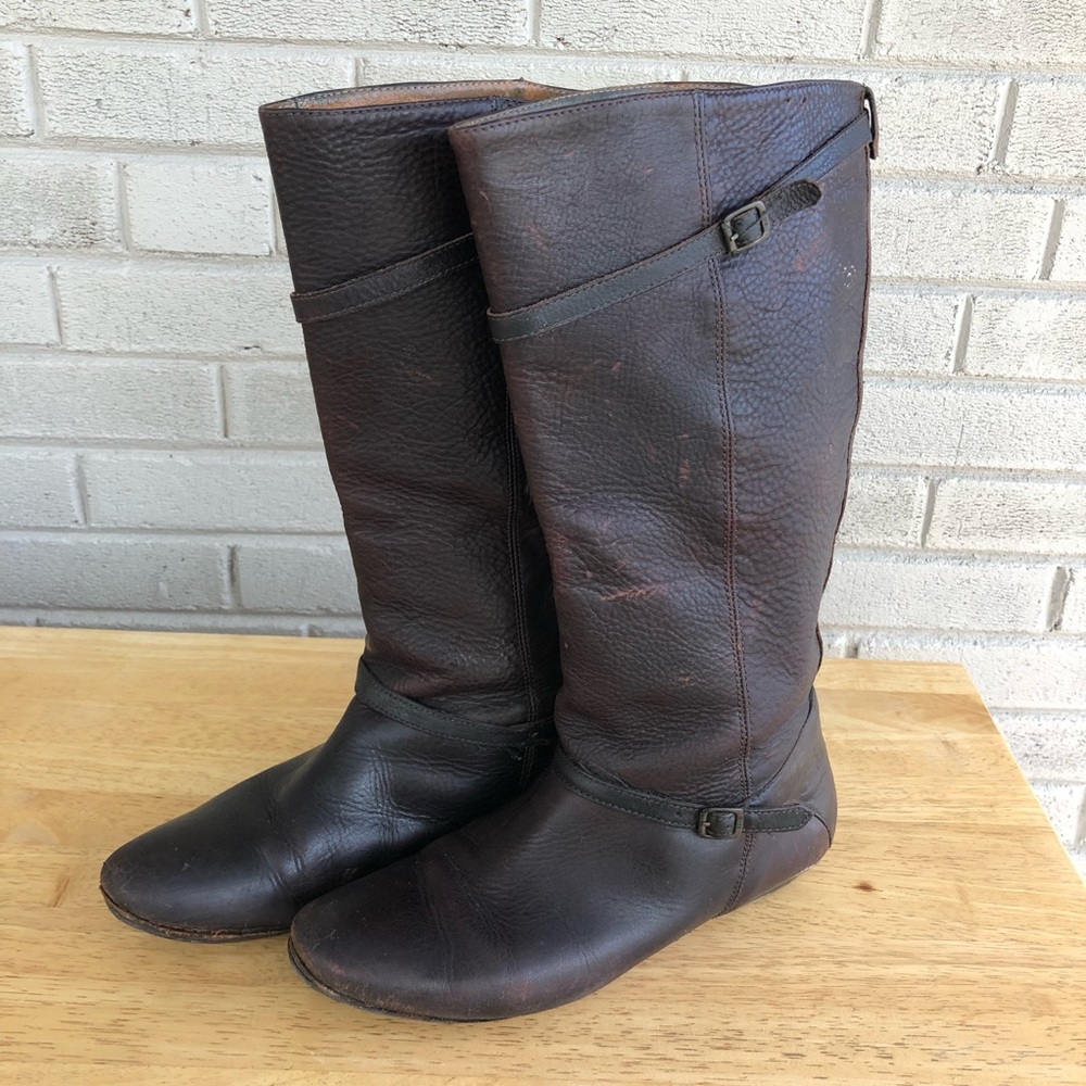 Frye Leather Riding Boots - Picture 2 of 8